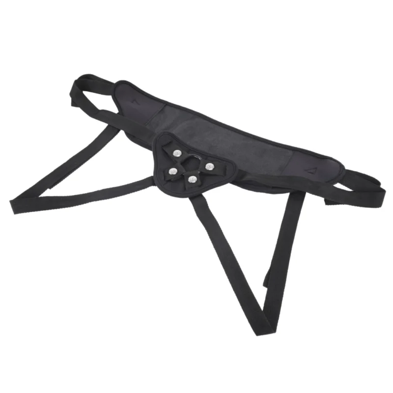 Sportsheets Breathable Strap-On Harness Black Adjustable Comfort Fit