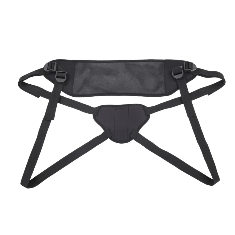 Sportsheets Breathable Strap-On Harness Black Adjustable Comfort Fit
