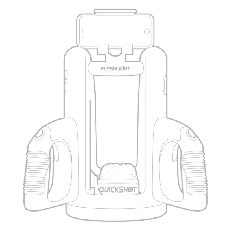Fleshlight Quickshot Launch Black - Automated Intimate Device, 4 Modes