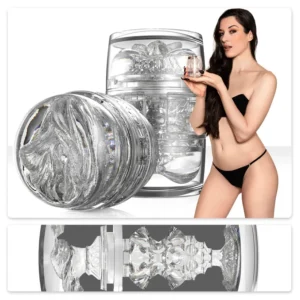 Fleshlight Quickshot Stoya Clear Compact Intimate Device