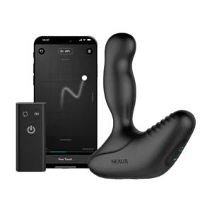 Nexus Revo Stealth App Enabled Black - Rotating Prostate Model, 95mm