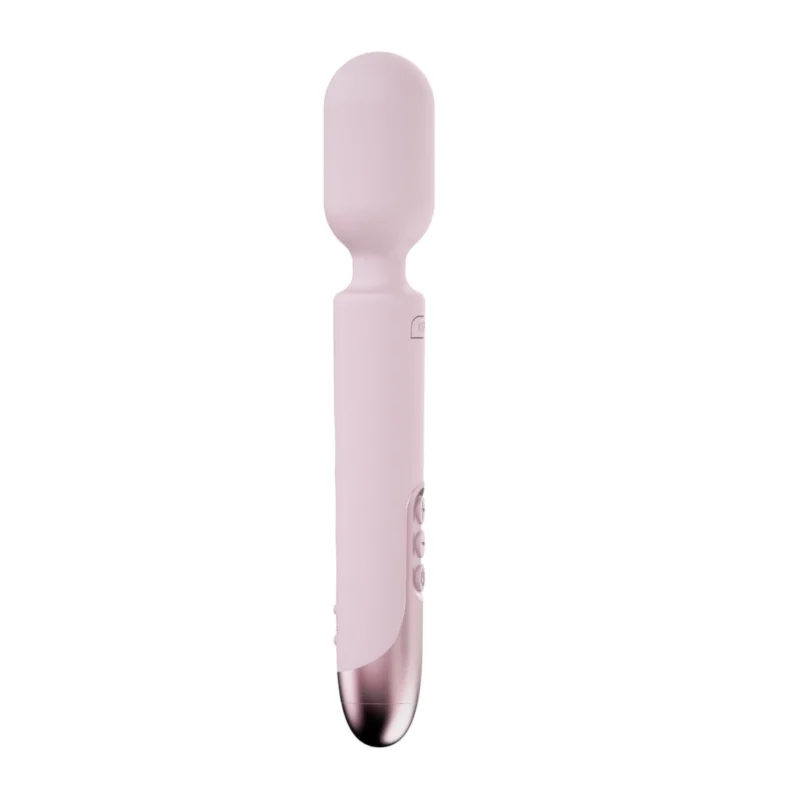 Kiiroo ProWand Pink - Intimate Wand Vibrator with LED Display, Silicone