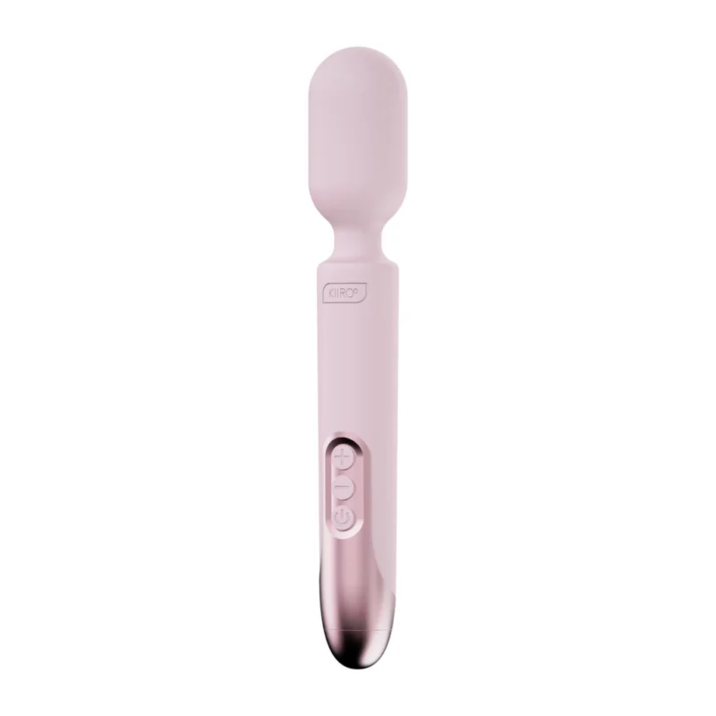 Kiiroo ProWand Pink - Intimate Wand Vibrator with LED Display, Silicone