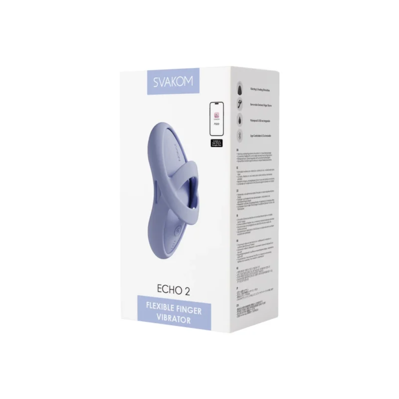 Svakom Echo 2 Sky Blue - Flexible Heated Personal Device, App Control