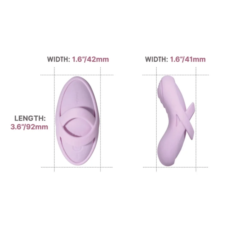 Svakom Echo 2 Pink Lilac External Vibration & Heating Device