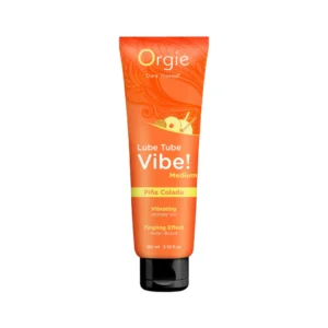Orgie Lube Tube Vibe Pina Colada Flavored Intimate Gel 100ml