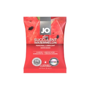 System JO H2O Watermelon Lubricant Sachet 5 ml - Water-Based Formula