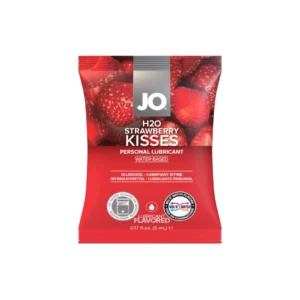 System JO H2O Strawberry Personal Lubricant Sachet 5 ml