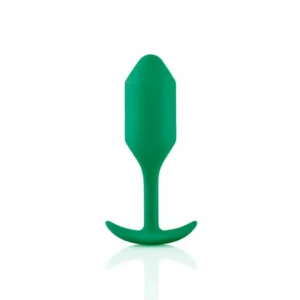 Analinis kaištis „b-Vibe Snug Plug 2“ (žalias)