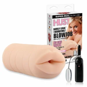 Hustler Barely Legal Intimate Vibrating Oral Simulator, Compact Size