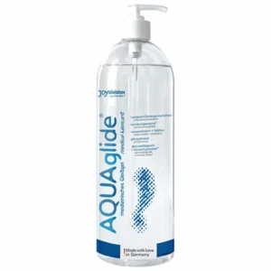 Joydivision AQUAglide Water-Based Lubricant 1000ml - Medical Grade Formula