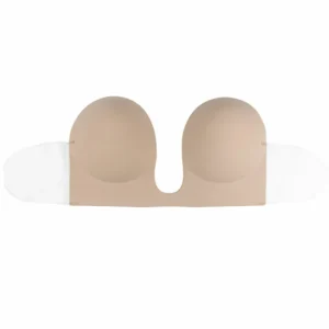 Bye Bra Seamless U-Style Nude Bra Cup D - Invisible, Strapless Solution