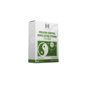 SHS Orgasm Control Wipes 6 pcs - Herbal Intimate Surface Wipes, Delay Formula