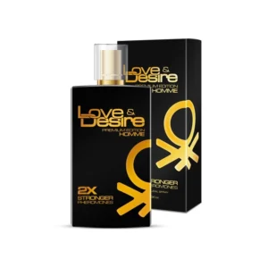 Love & Desire Gold Male 100ml - Premium Pheromone Fragrance for Men
