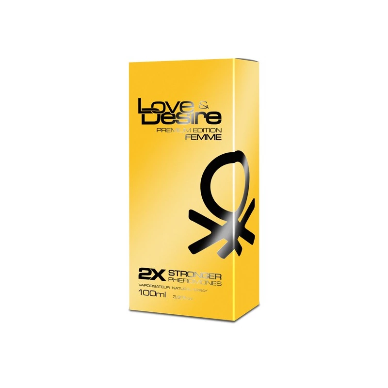 Love&Desire Gold Women’s Premium Pheromone Perfume 100ml - Fruity-Floral Scent