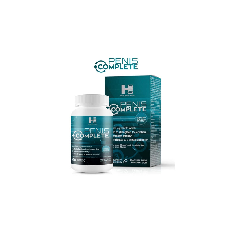 SHS Penis Complete 60 Tablets - Botanical Formula, 60pcs, Natural Support