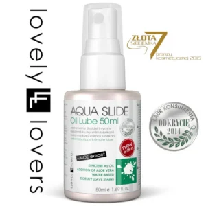 Lovely Lovers AQUA SLIDE Water-Based Intimate Gel with Aloe 50ml