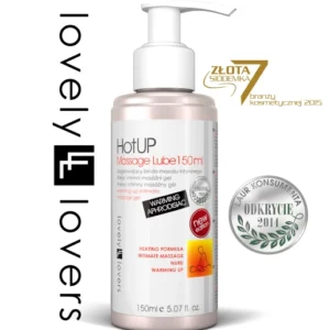 Lovely Lovers HotUP Massage Gel 150ml - Warming & Moisturizing Formula