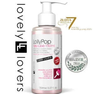 Lovely Lovers Oral Gel Cherry Lollipop Aroma Gentle Warming 150ml