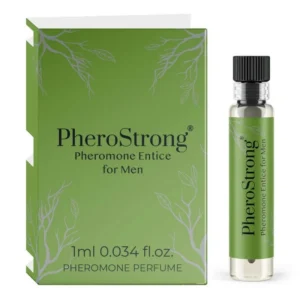 PheroStrong Entice For Men 1ml - Perfume with Pheromone Complex, Bergamot & Woods