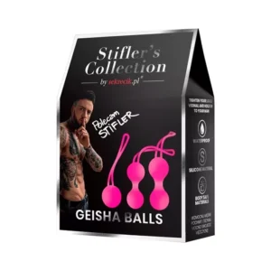 Sekrecik Stifler's Collection Geisha Balls Pink Silicone Set 3 pcs