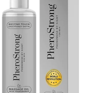 PheroStrong By Night Massage Oil for Men 100ml - Fragrance with Pheromones