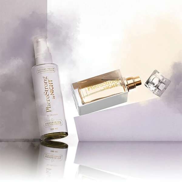 PheroStrong By Night Massage Oil for Women 100ml - Pheromone Aroma Care