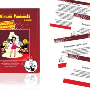 Grajmy Razem Hen Party Home Edition - Creative Card Game 12 Tasks