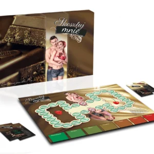 Let's Play Together Taste Me Board Game for Couples, Elegant Edition 31x22cm