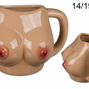 Out of the Blue Ceramic Mug with Sculpted Bust 300ml White Large