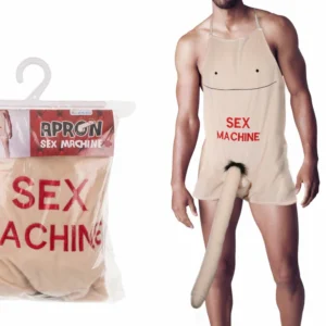 Out of the Blue Apron Plush Novelty with Humorous Inscription Universal Size