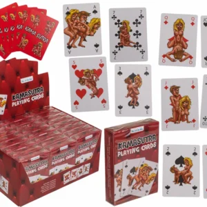 Kama Sutra Playing Cards 54 pcs - Artistic Deck with Illustrations