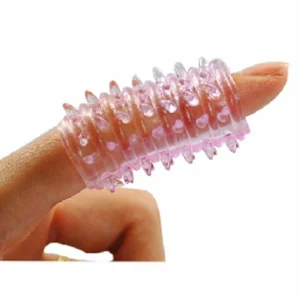 You2Toys Finger Sleeve Pink TPR Non-Vibrating Flexible Cover