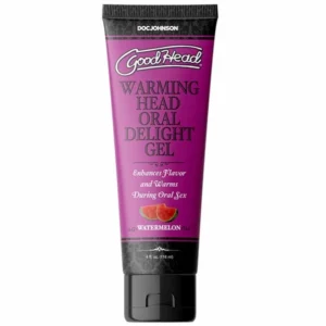 Doc Johnson GoodHead Warming Gel Watermelon 118ml - Edible Sensation Enhancer