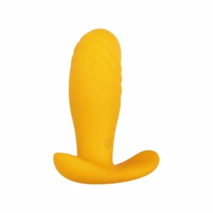 Evolved Novelties Creamsicle Orange Vibrating Anal Plug 12-Speed Remote