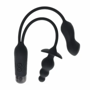 Evolved Novelties Double My Pleasure Black - Dual Motor Intimate System