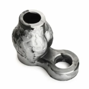 XR Brands Night Prowler Silicone Ball Support Ring Gray