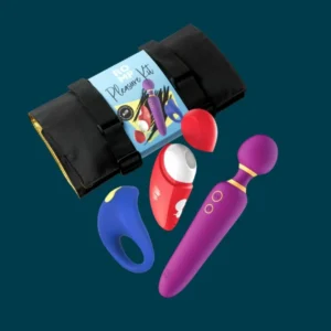 ROMP Pleasure Kit 3-in-1 Set - Wand Massager, Ring & Air System
