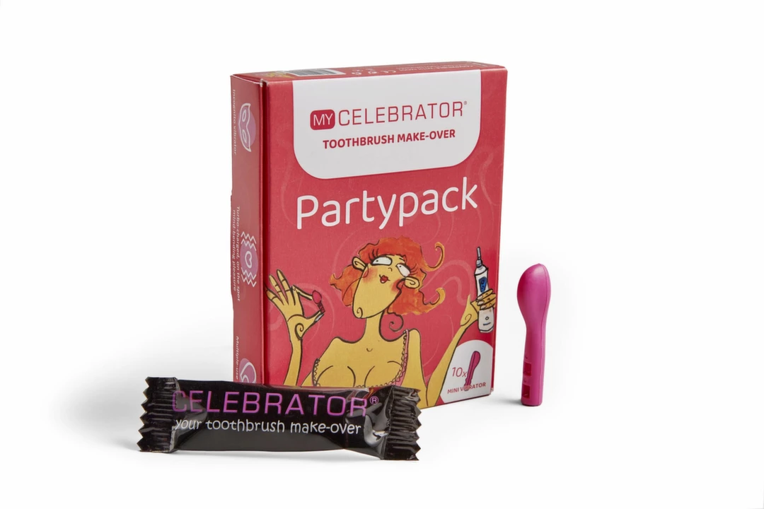 My Celebrator Pink Toothbrush Accessory Set - 10 Attachments