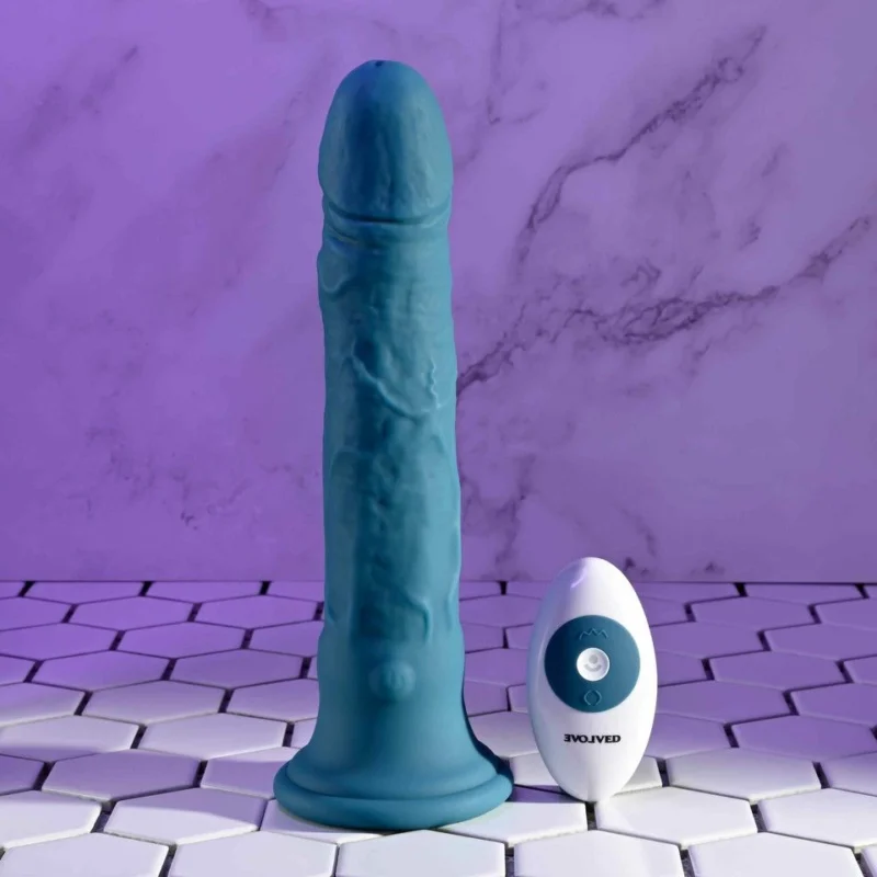 Evolved Ultimate Pleasure Intimate Machine 24,5 cm su nuotolinio valdymo pultu