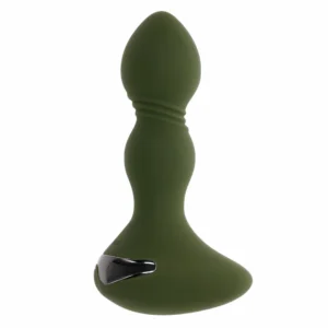 Evolved Lieutenant Vibrating Anal Plug 12 cm Silicone USB Splashproof