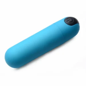 Bang! Bullet Blue - Compact Waterproof Vibrating Device with Remote