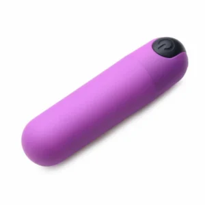 Bang! Mini Vibrating Bullet Purple - Compact Rechargeable Model