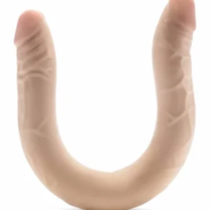 Skaistalai Dr. Skin Plus 16,5 colių dvigubo galo lankstus smėlio spalvos modelis