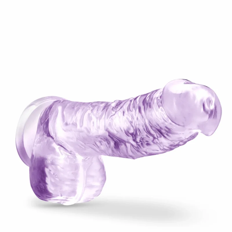 Blush Naturally Yours Amethyst Intimate Shape 6'' su siurbimo taurele TPE