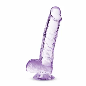 Blush Naturally Yours Amethyst Intimate Shape 6'' su siurbimo taurele TPE