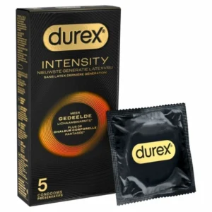 Durex Intensity Latex-Free Ultra Thin Condoms 5 pcs - Enhanced Comfort