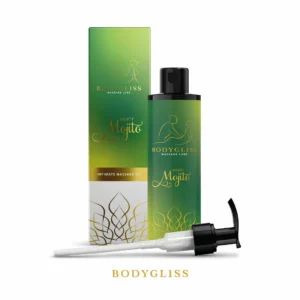 BodyGliss Minty Mojito Massage & Lubrication Oil 150ml - Refreshing Scent
