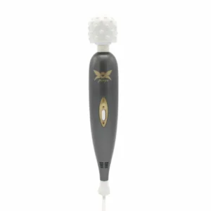 Pixey Exceed V2 Wand Massager – galinga reguliuojama sistema, balta