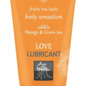 Love Lubricant Water-Based Gel Mango & Green Tea Edible 100ml